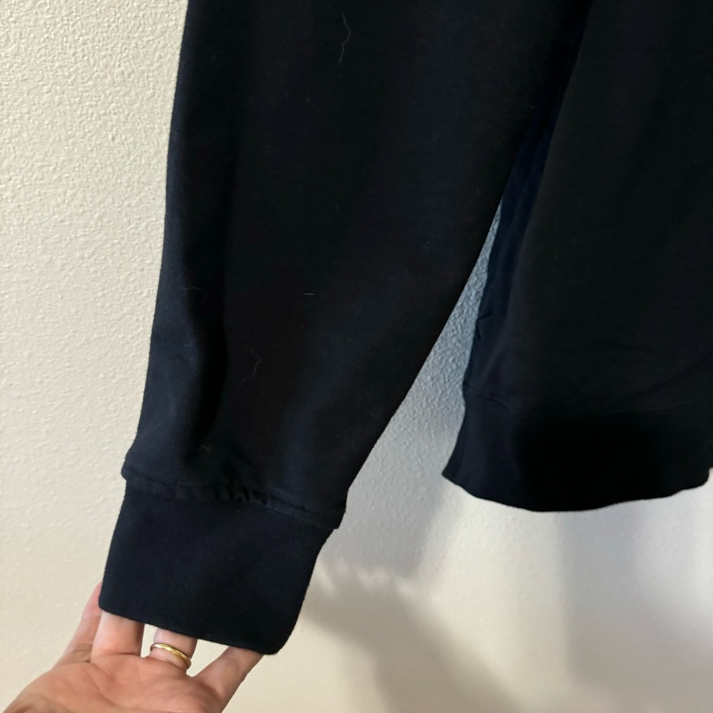 Cuts Hyperloop Hoodie Black Split Hem Pockets Min… - image 7